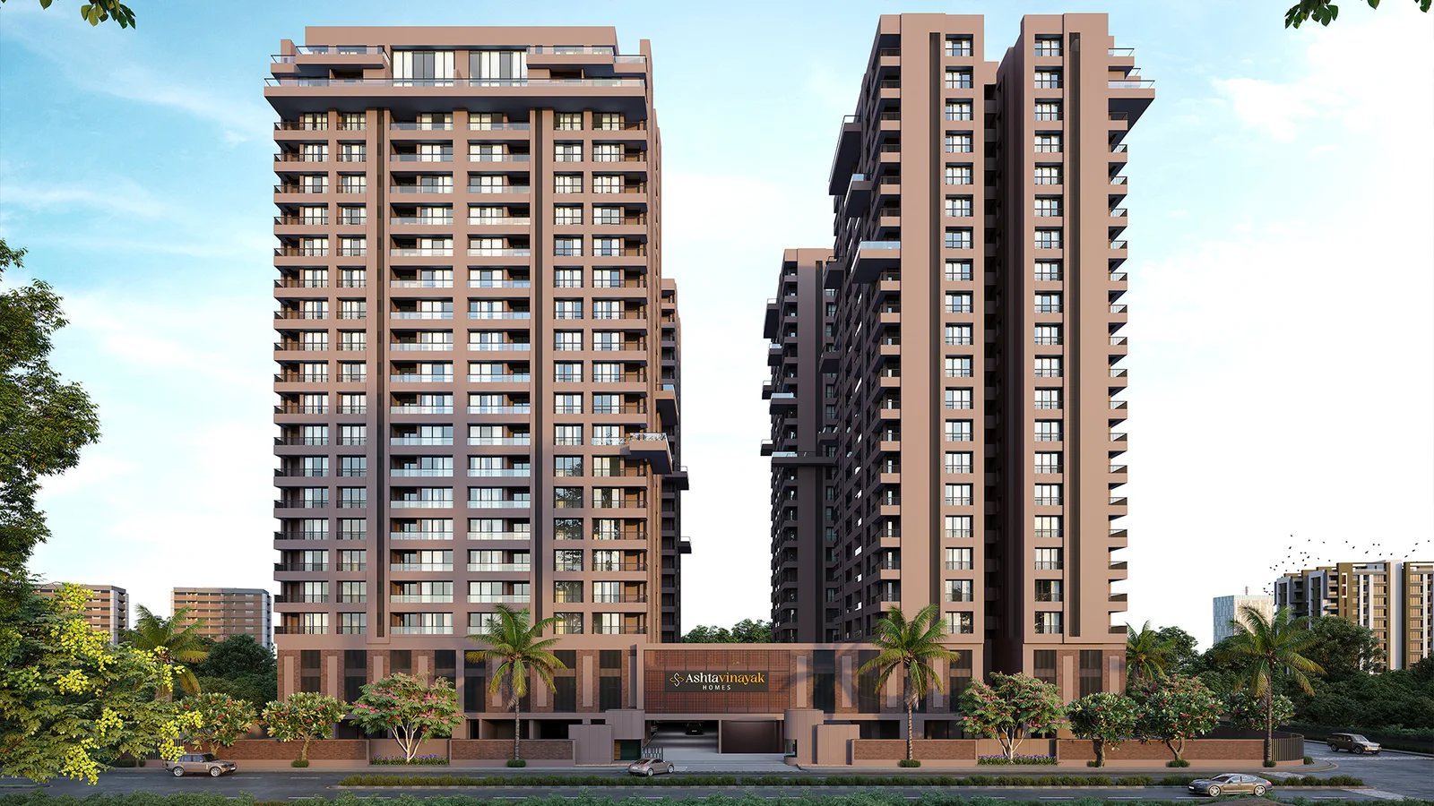Building Exterior - ASHTA-VINAYAK HOMES 3 BHK