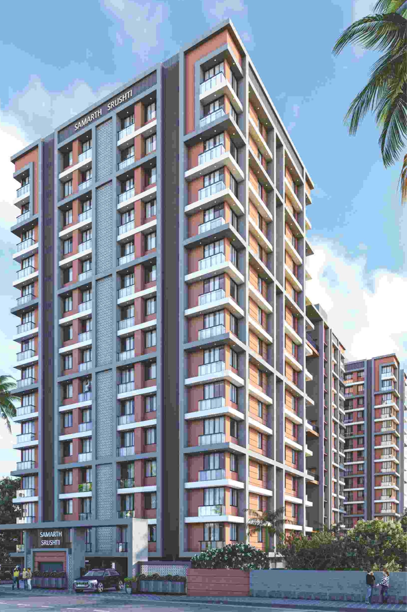 Building Exterior - SAMARTH SHRUSTI 2 BHK