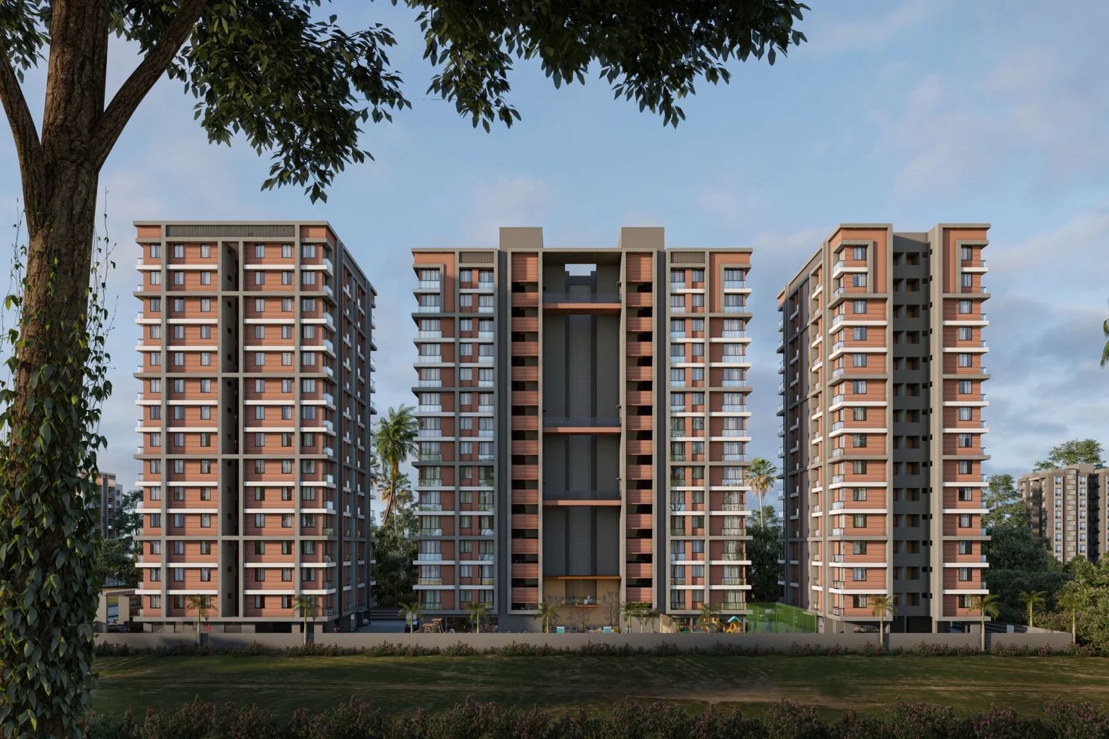 Building Exterior - SAMARTH SHRUSTI 3 BHK