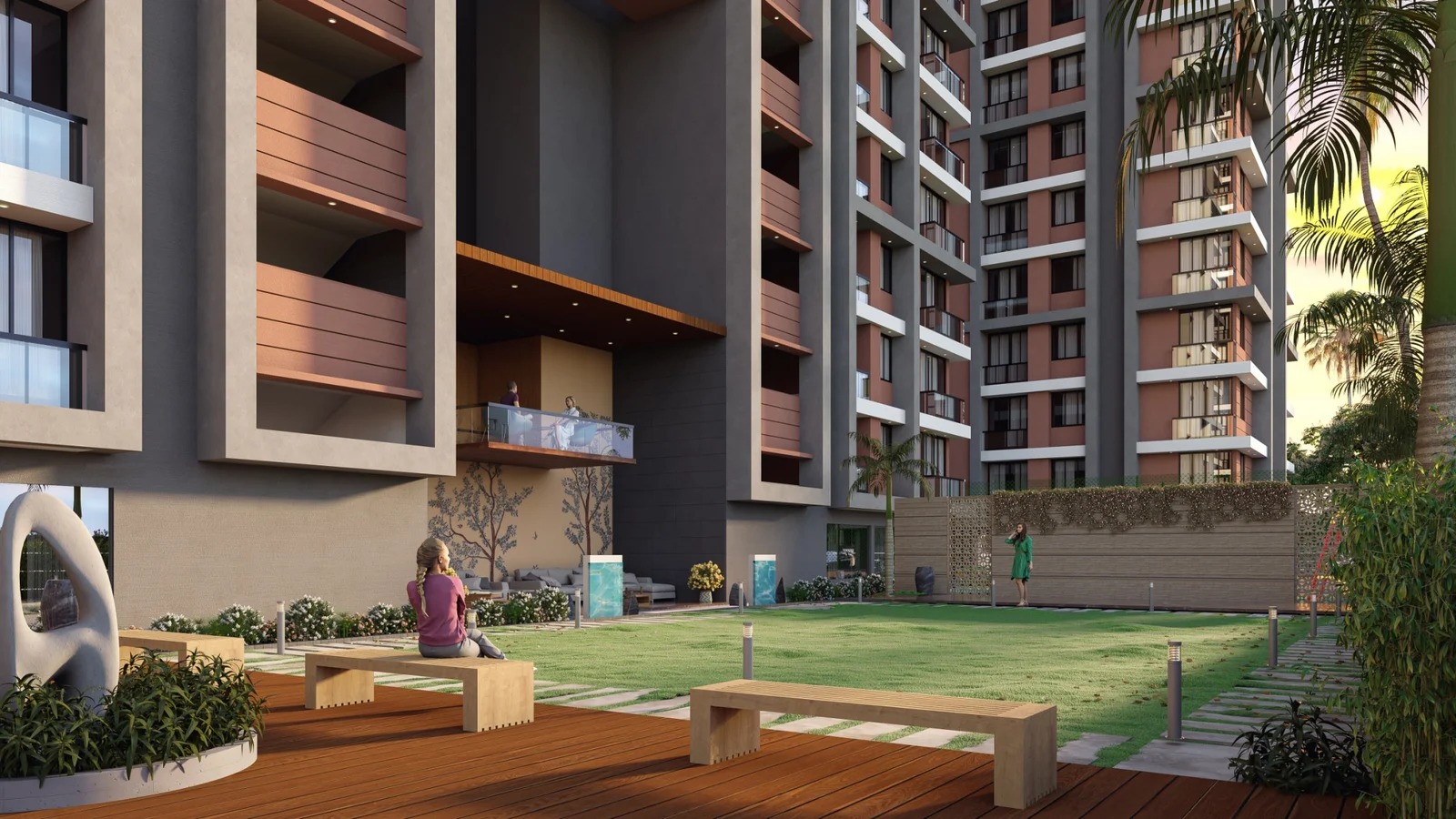 Building Exterior - SAMARTH SHRUSTI 3 BHK