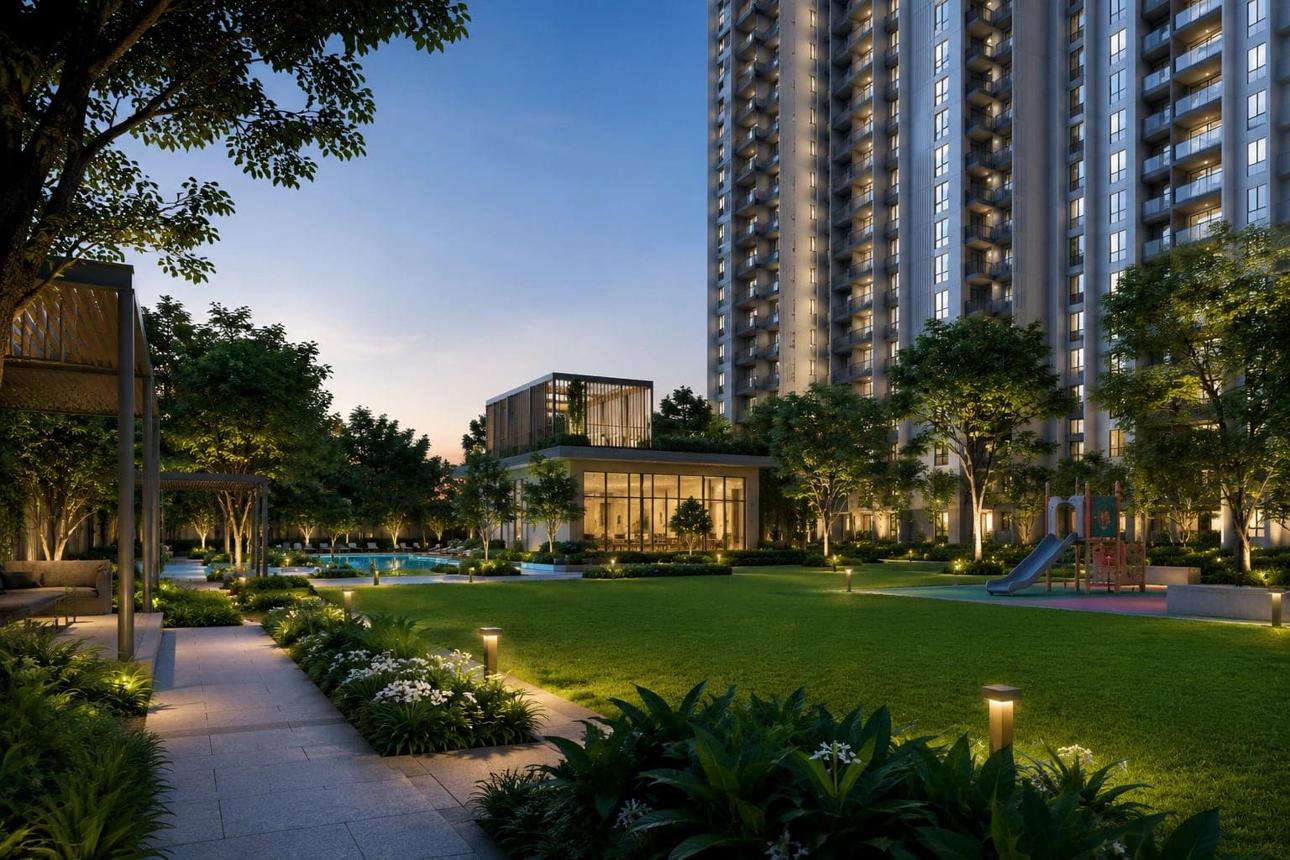 Building Exterior - Godrej regent park