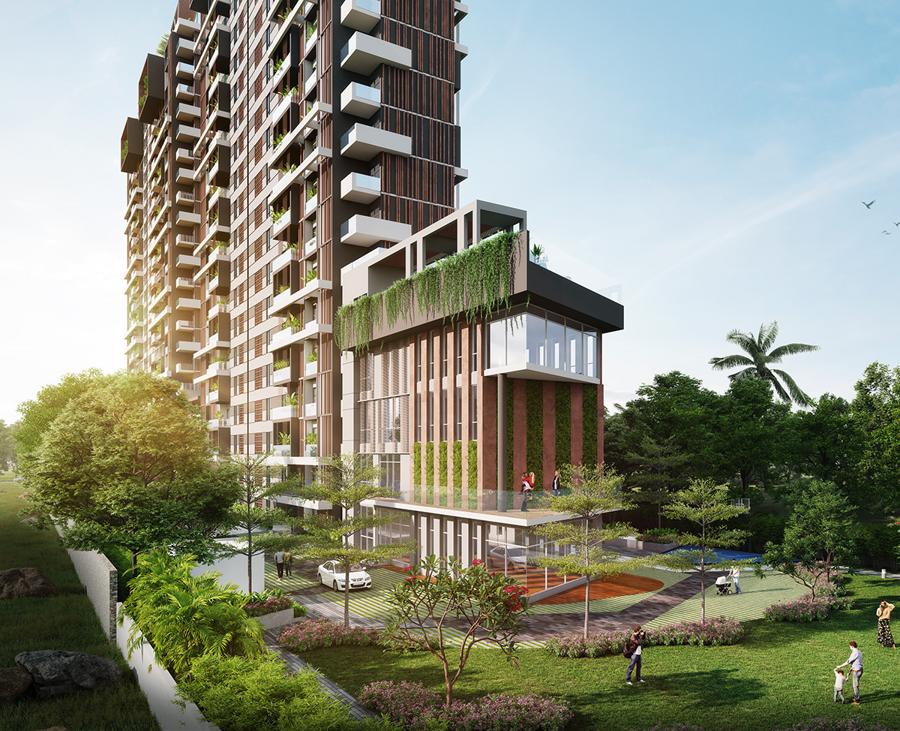 Building Exterior - Mana jardin neo