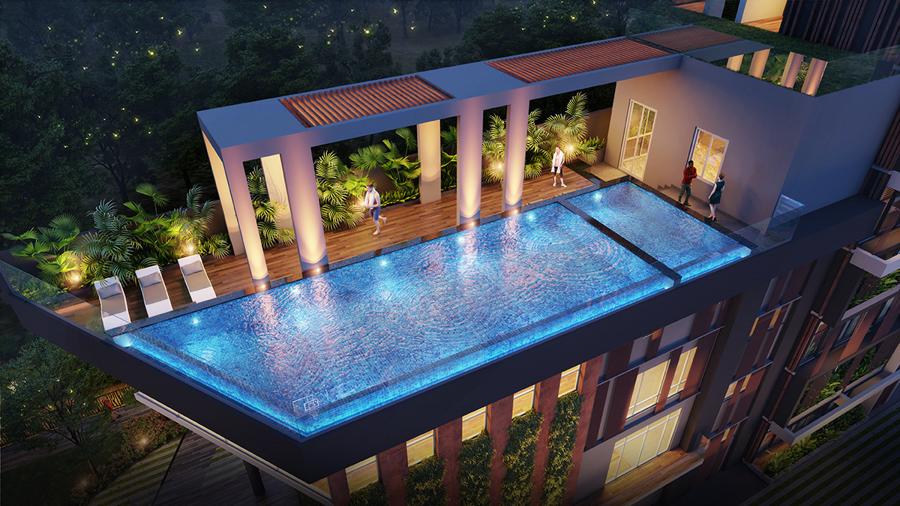 Building Exterior - Mana jardin neo