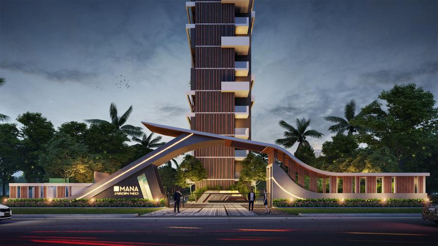 Building Exterior - Mana jardin neo