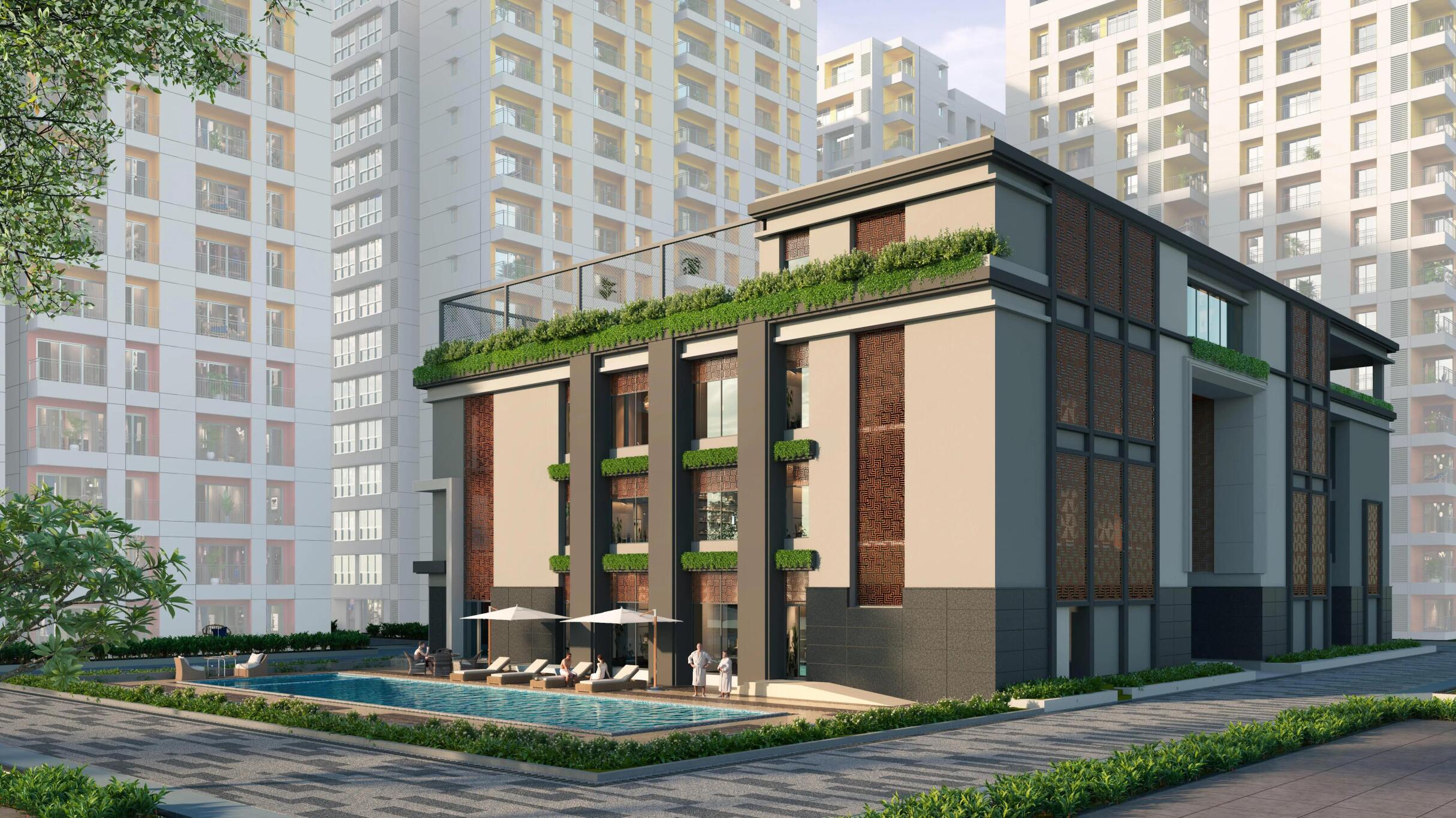 Building Exterior - 4BHK Duplex Apartment
