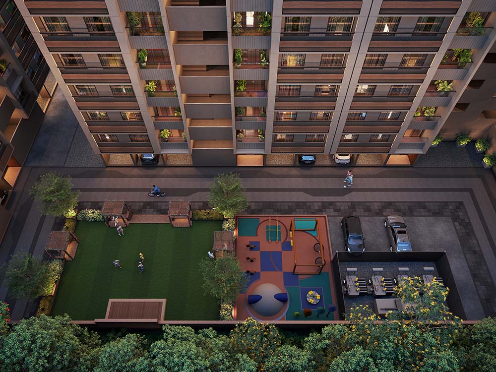 Building Exterior - Mahadev Glory