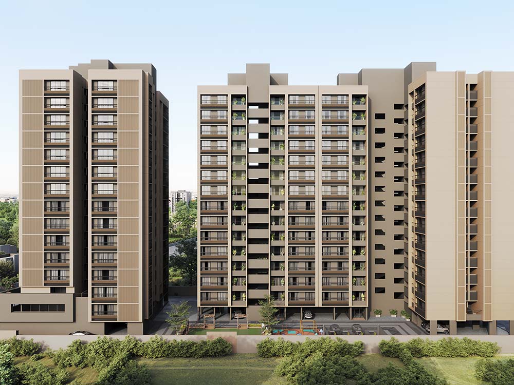 Building Exterior - Mahadev Glory