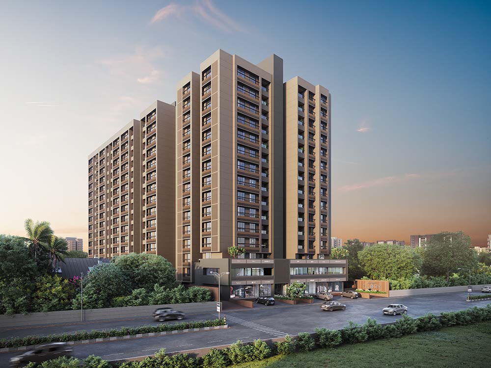 Building Exterior - Mahadev Glory