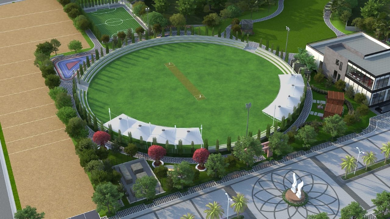 Garden - Goyal international city 4 BHK Villa