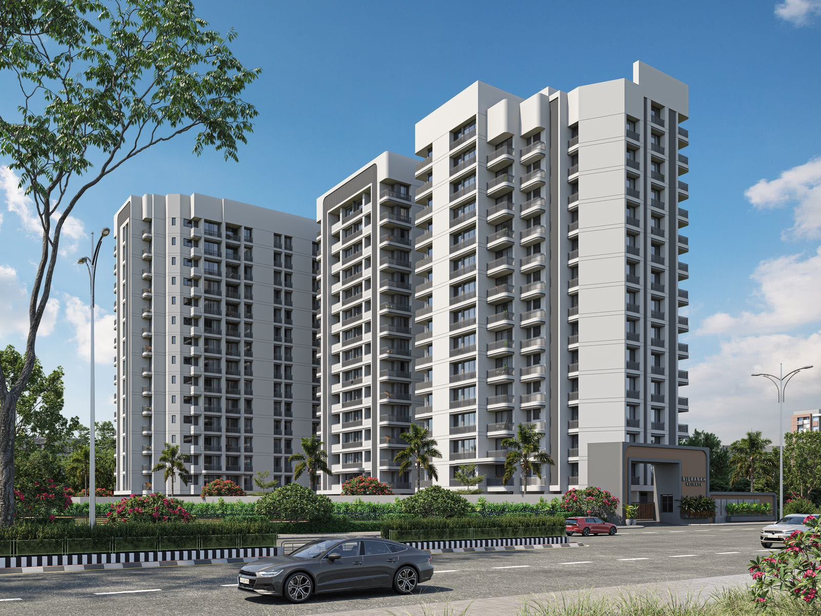 Building Exterior - Nilkanth heights
