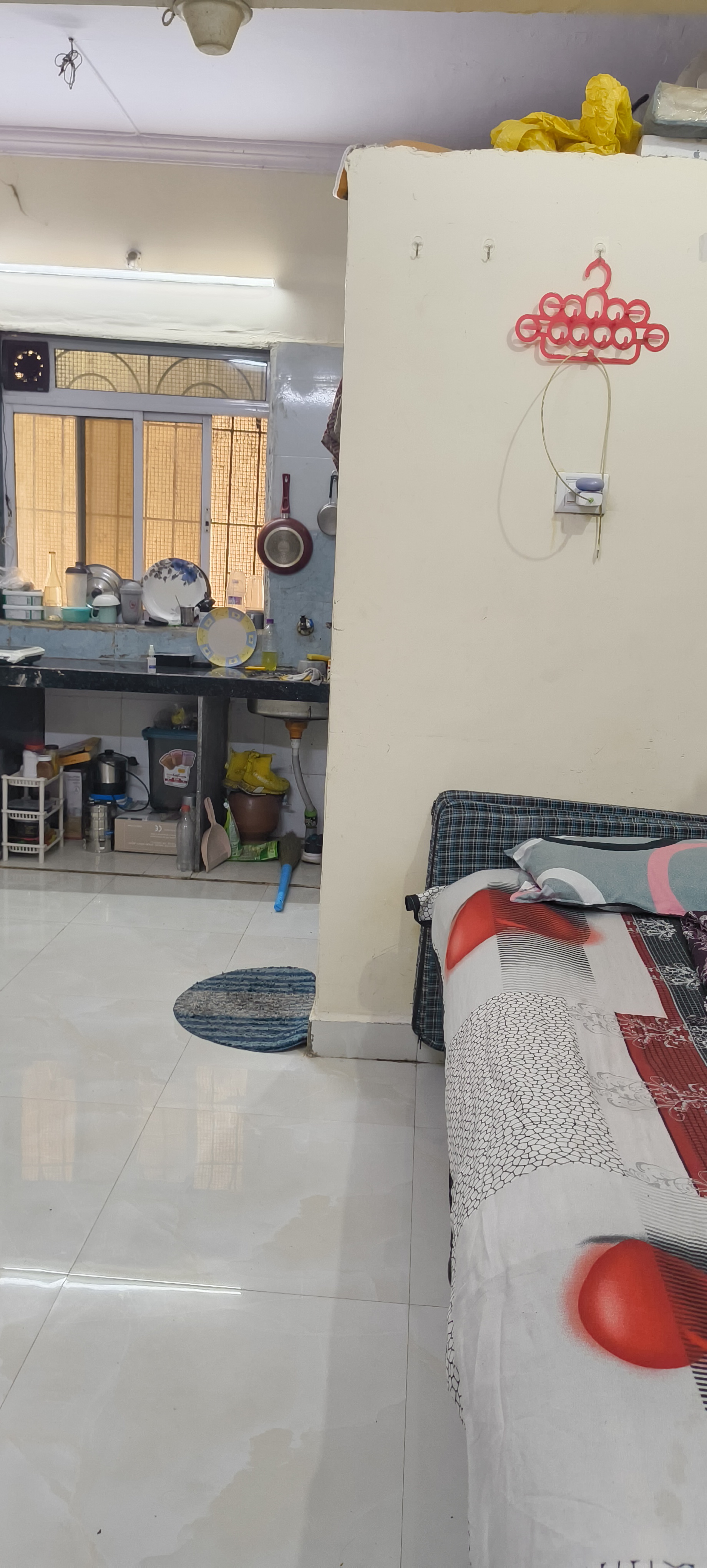 Bedroom - It's A Neat And Clean 1 Rk Flat... We Are Looking For Flatmate (sharing)....Bazar Gally, Bunder Road