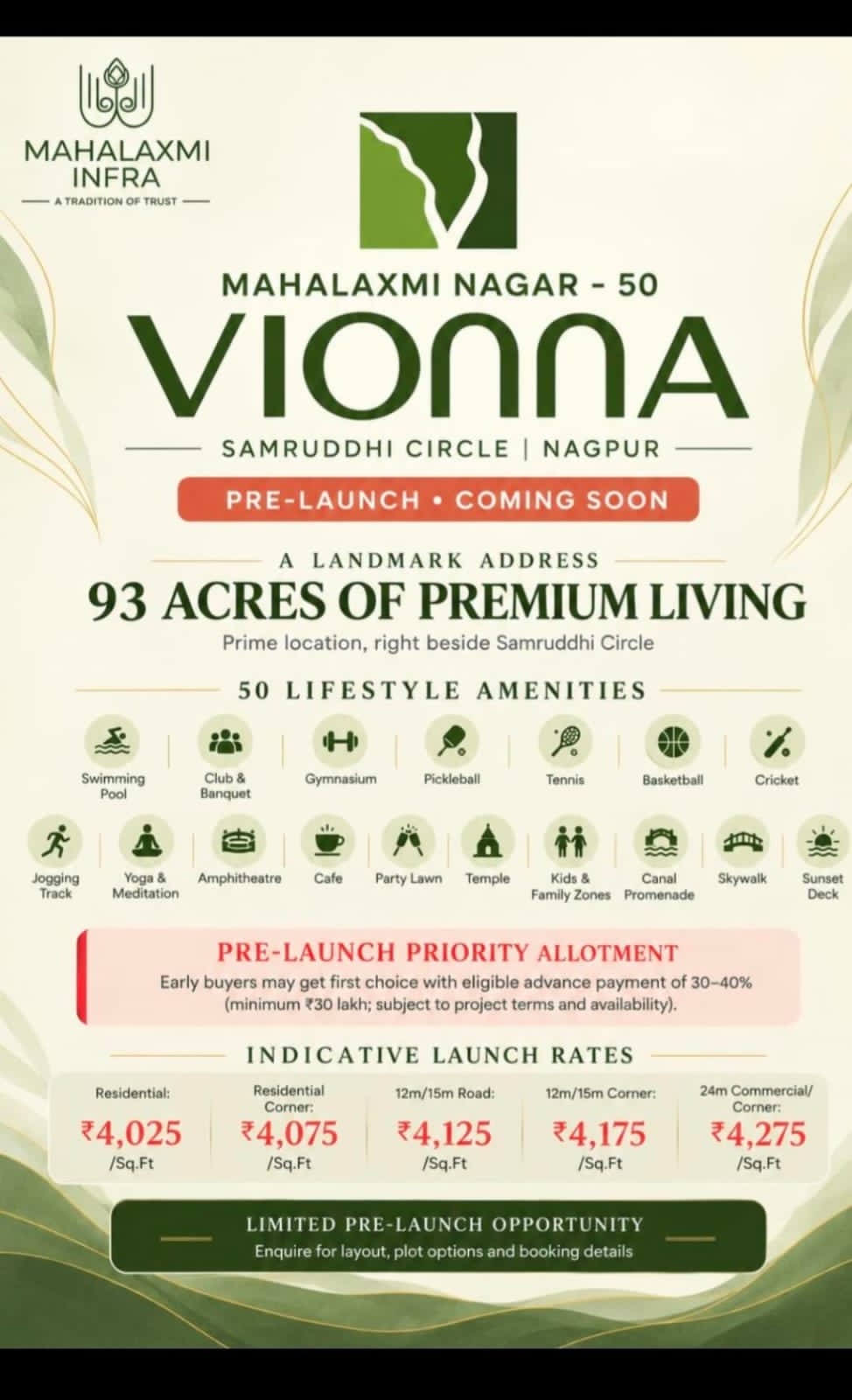 Plot Overview - RL NMRDA Sanctioned Property Available at Samriddhi Sq..