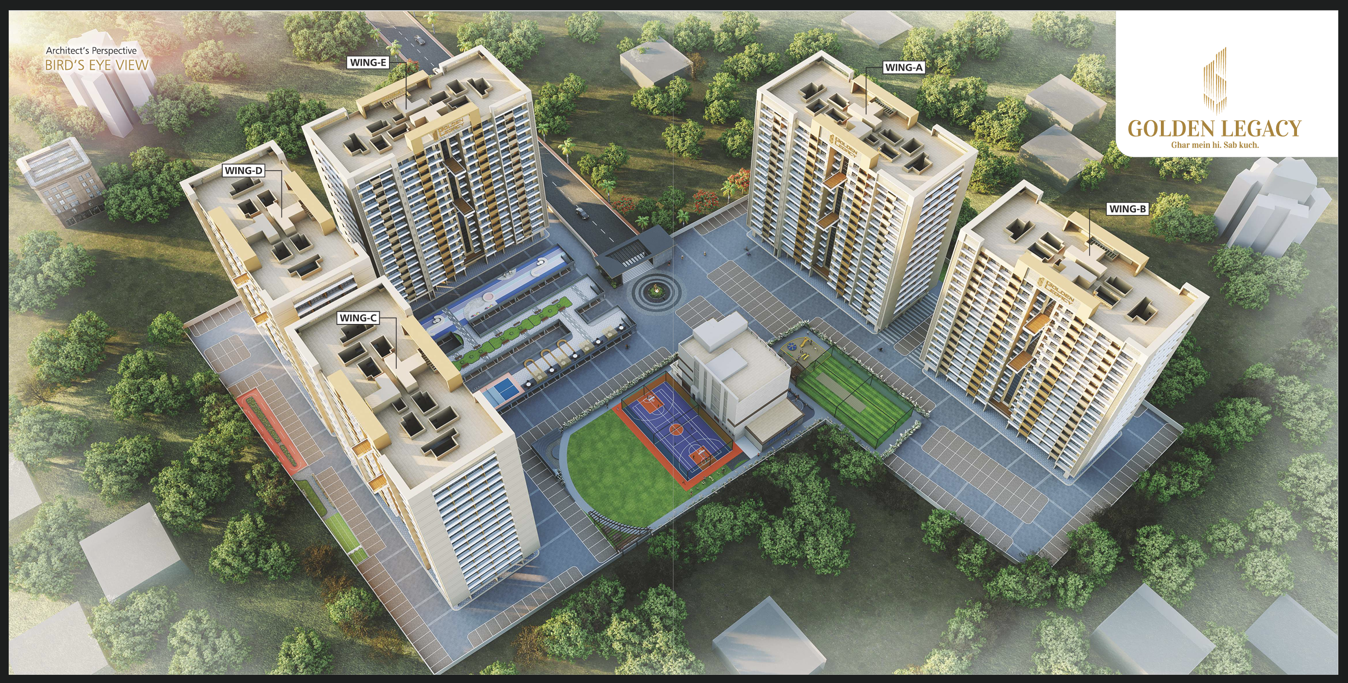 Building Exterior - Golden Legacy At Besa